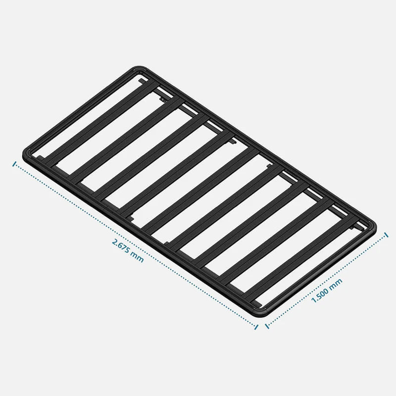 horntools Dachträger ExRoof für VW T5 / T5.1 / T6 / T6.1 – L1 / SWB (Multivan, Transporter, Caravelle, Kombi)