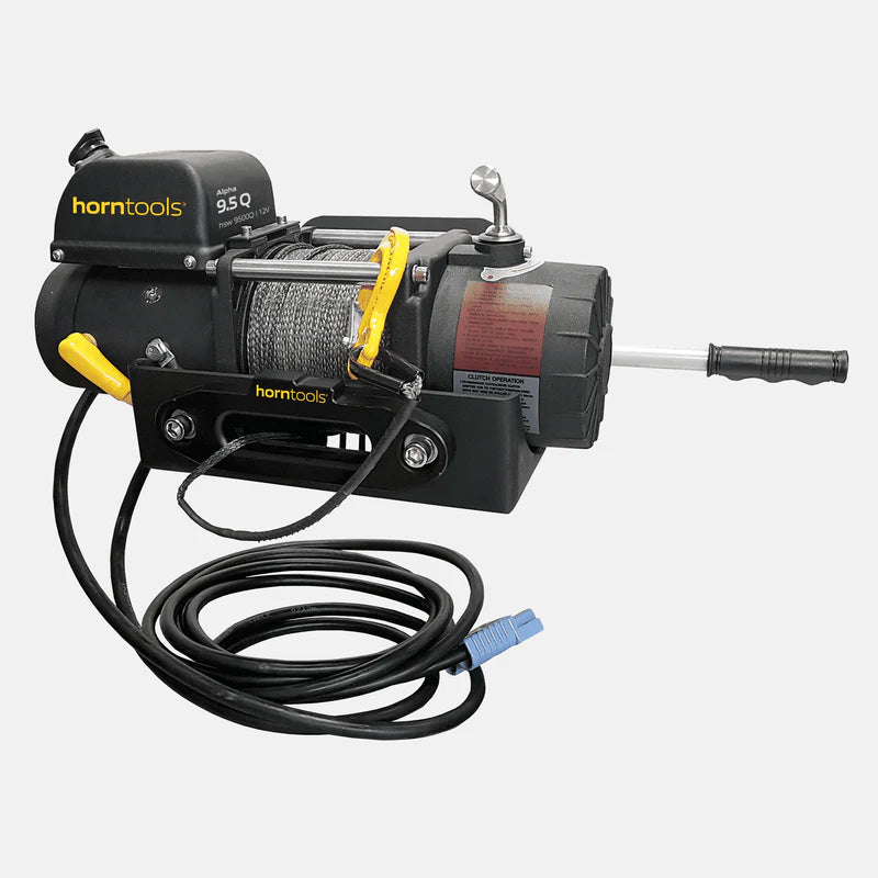horntools Mobiles Seilwindensystem Super Speed 4.3 Tonnen 12V mit 80m Kunststoffseil