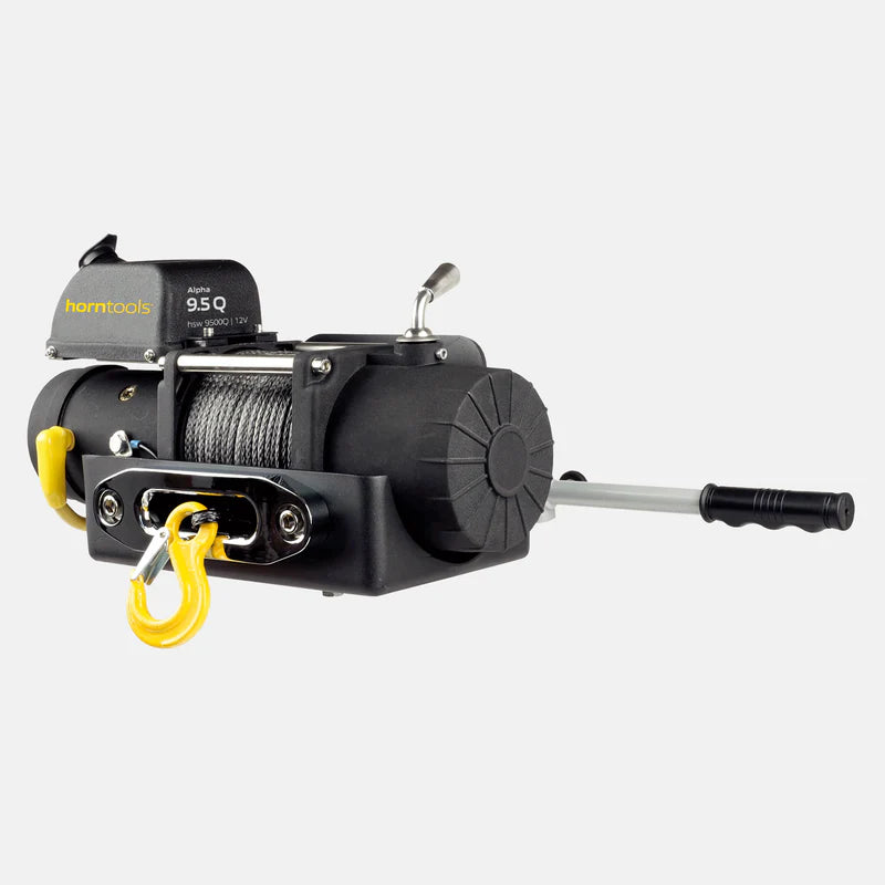 horntools Mobiles Seilwindensystem Super Speed 4.3 Tonnen 12V mit 80m Kunststoffseil