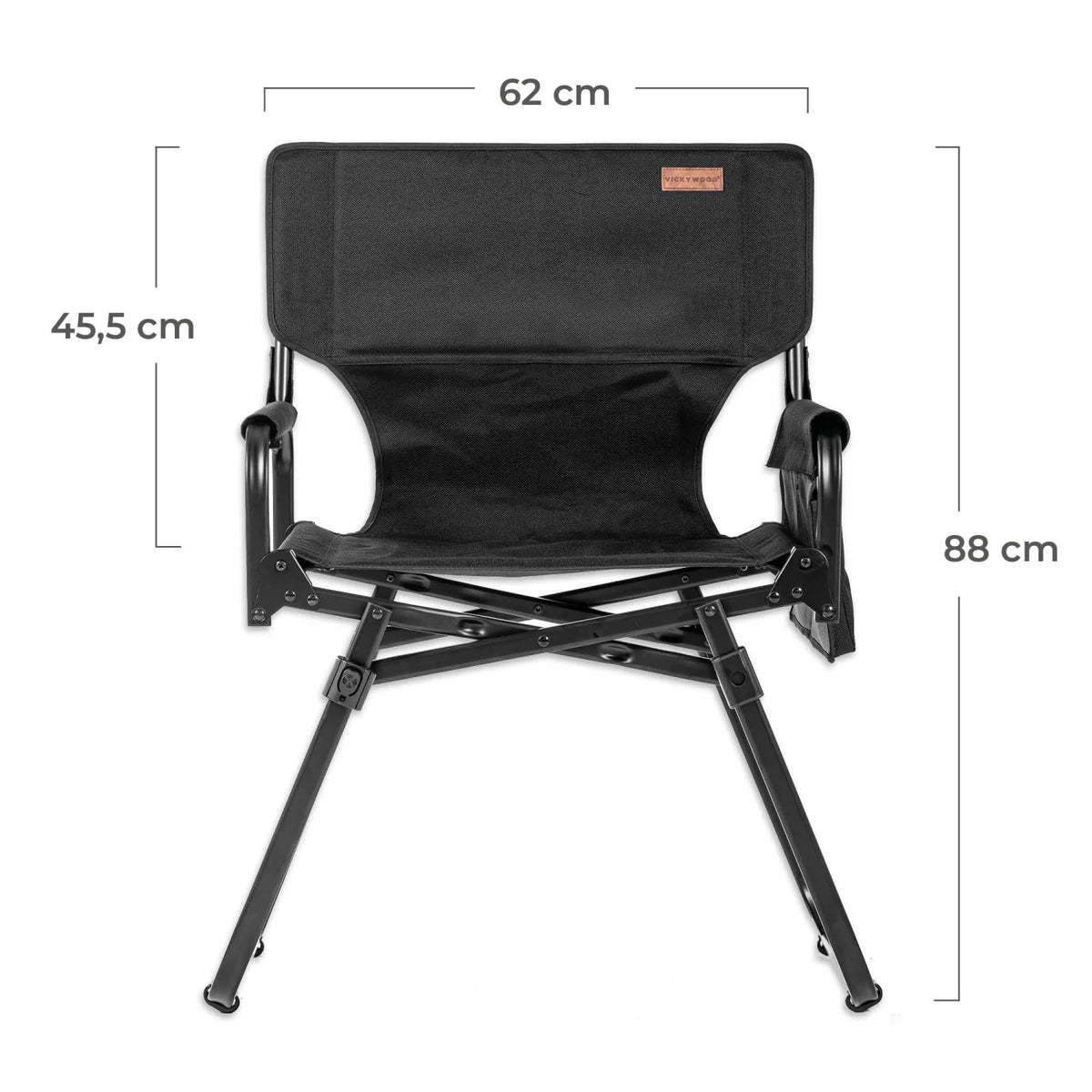 VICKYWOOD Camping Stuhl Direktor