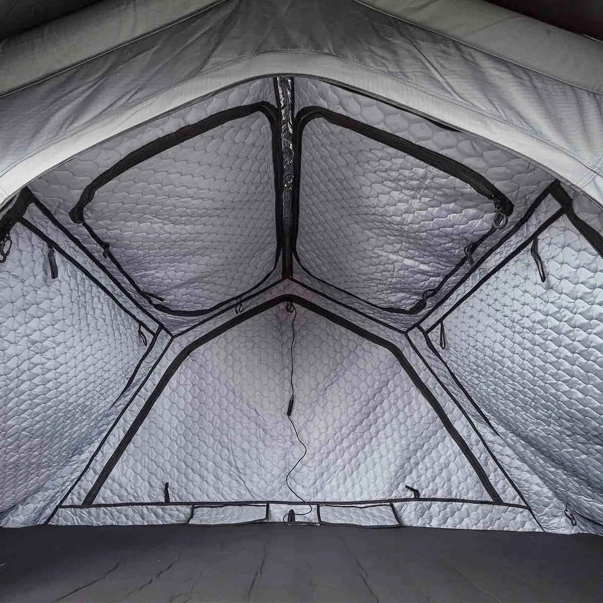 Vickywood BAOBAB AIR 135 grau mit Vorzelt + Thermo-Innenzelt