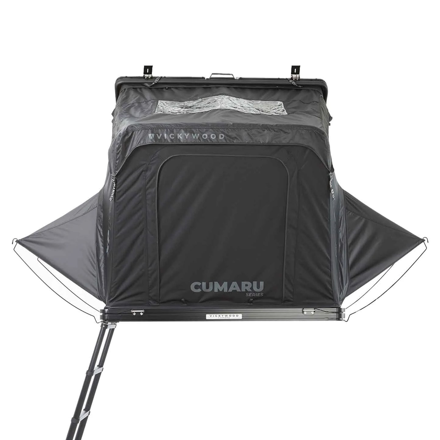 Vickywood Alu Hartschalen Dachzelt CUMARU XP 135 All Black