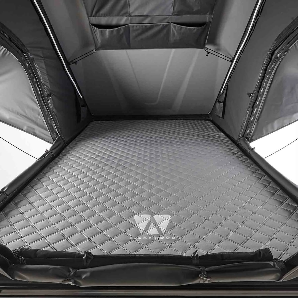 Vickywood Alu Hartschalen Dachzelt CUMARU XP 135 All Black