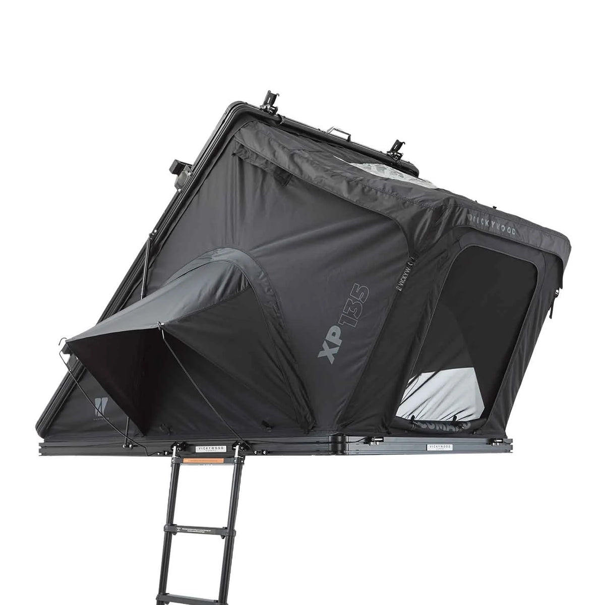 Vickywood Alu Hartschalen Dachzelt CUMARU XP 135 All Black
