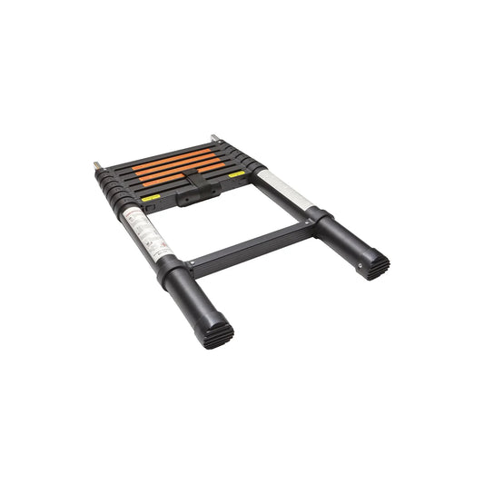 VICKYWOOD Teleskopleiter Aluminium 320 cm schwarz Hartschalen-Dachzelt CUMARU