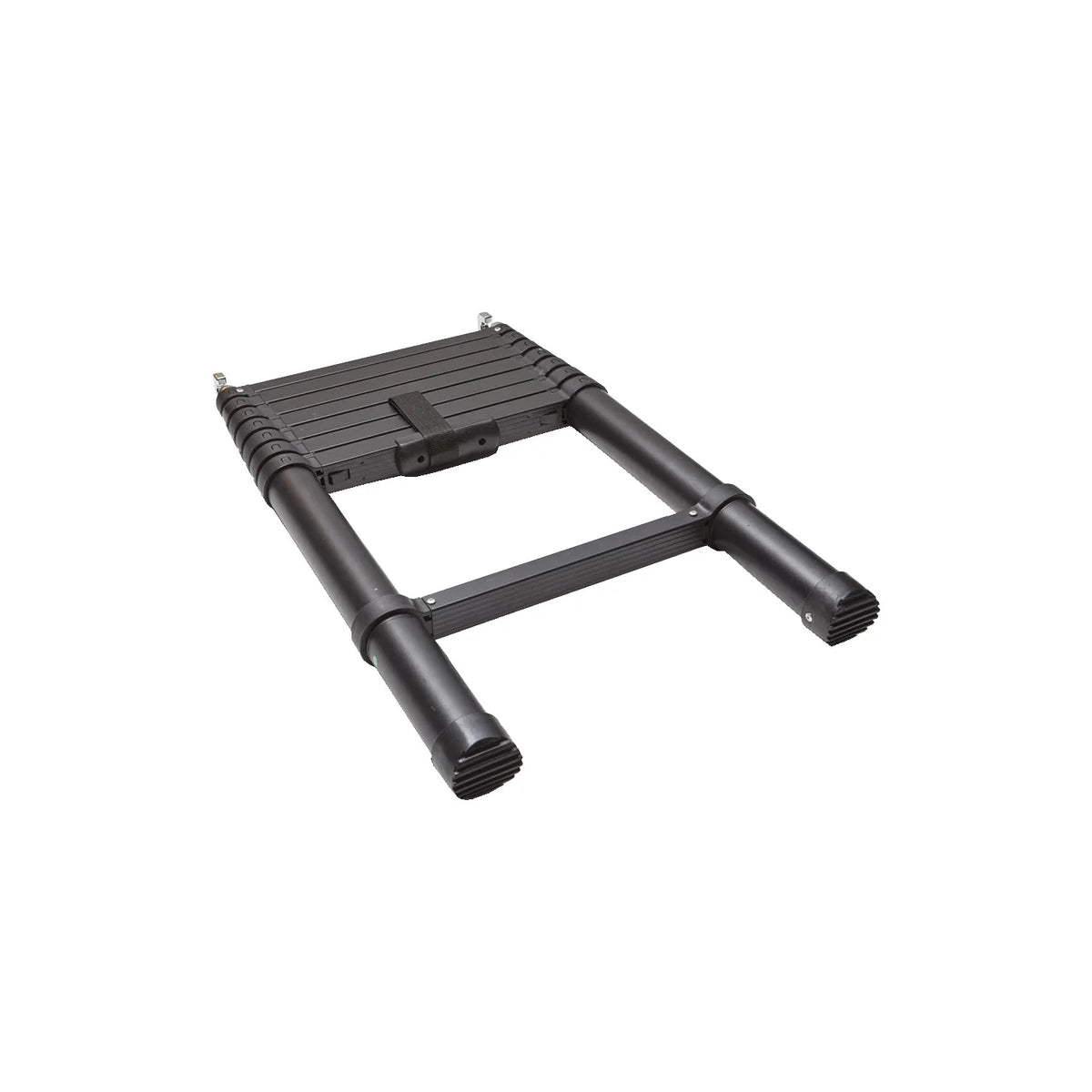 VICKYWOOD Teleskopleiter Aluminium 230 cm schwarz Hartschalen-Dachzelt CUMARU