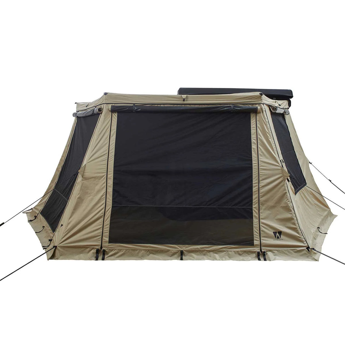 Vickywood Seitenwände für 270° Markise LIGHT LEAF 200 cm sand